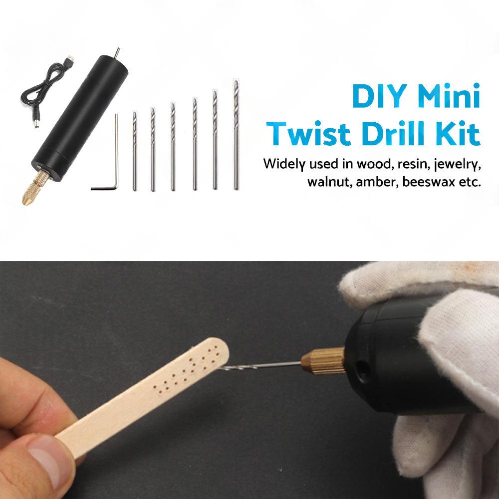 Mini Electric Hand Drill USB Hole Punch DIY Small Jewelry Portable Grinding Tool.