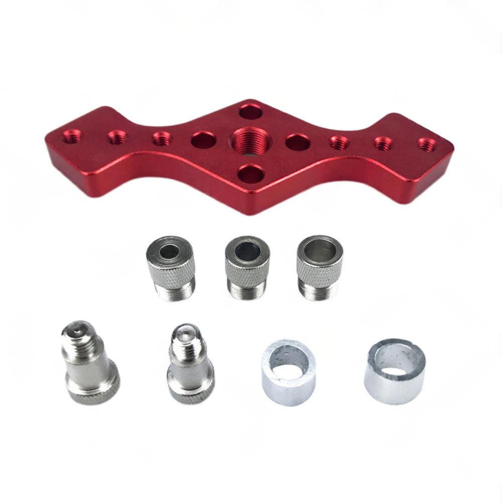 Drill Bit Vertical Pocket Hole Jig Dowel Drill Guide Self Centering Woodworking.