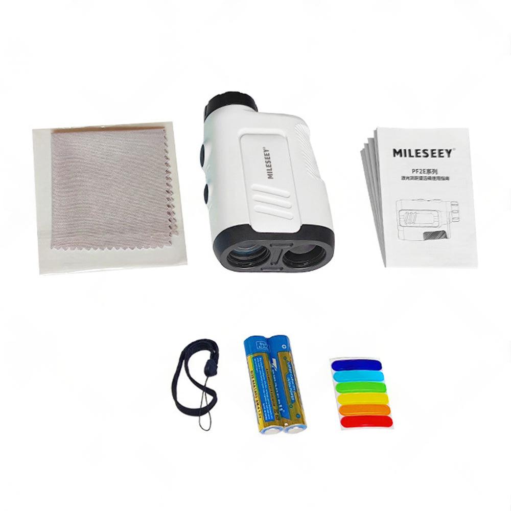600M Laser Golf Range Finder with Slope Compensation Flagpole Lock.