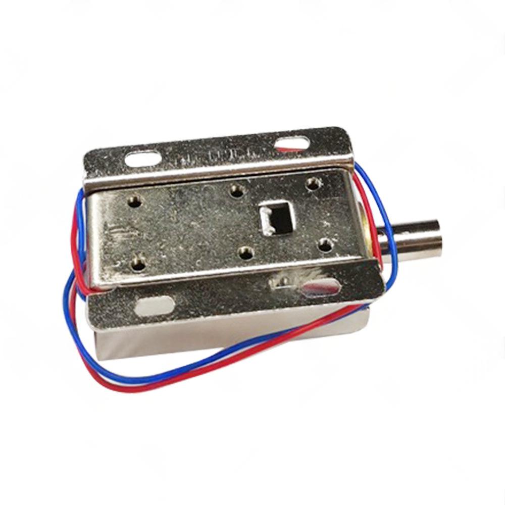 Round Electronic Solenoid Latch Lock 12V 0. 6A Electric Release Assembly Catch.