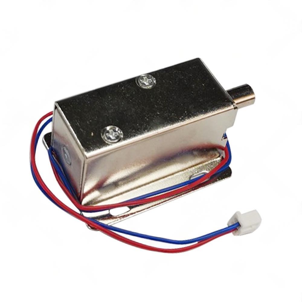 Round Electronic Solenoid Latch Lock 12V 0. 6A Electric Release Assembly Catch.