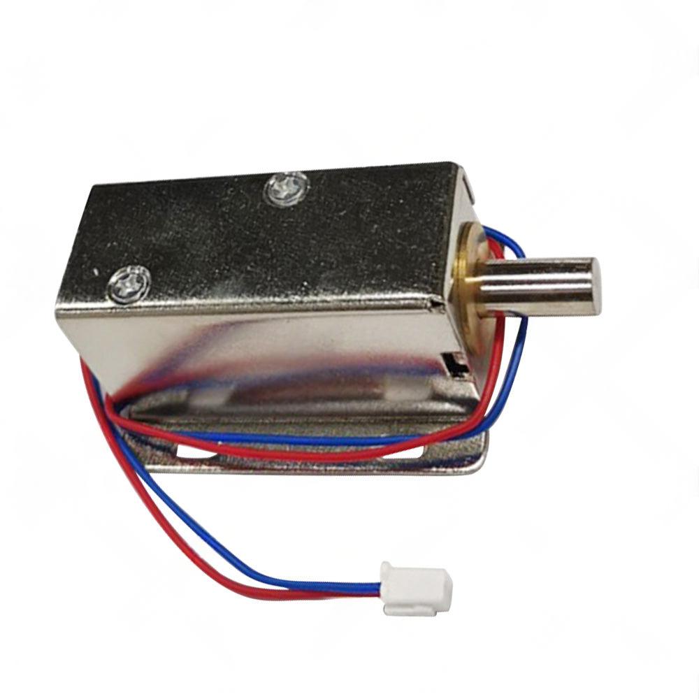 Round Electronic Solenoid Latch Lock 12V 0. 6A Electric Release Assembly Catch.