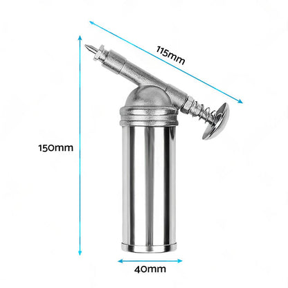 Metal Grease Gun For Chainsaw Chain Bar Sprocket Nose  and  Brushcutter Head Bearing.