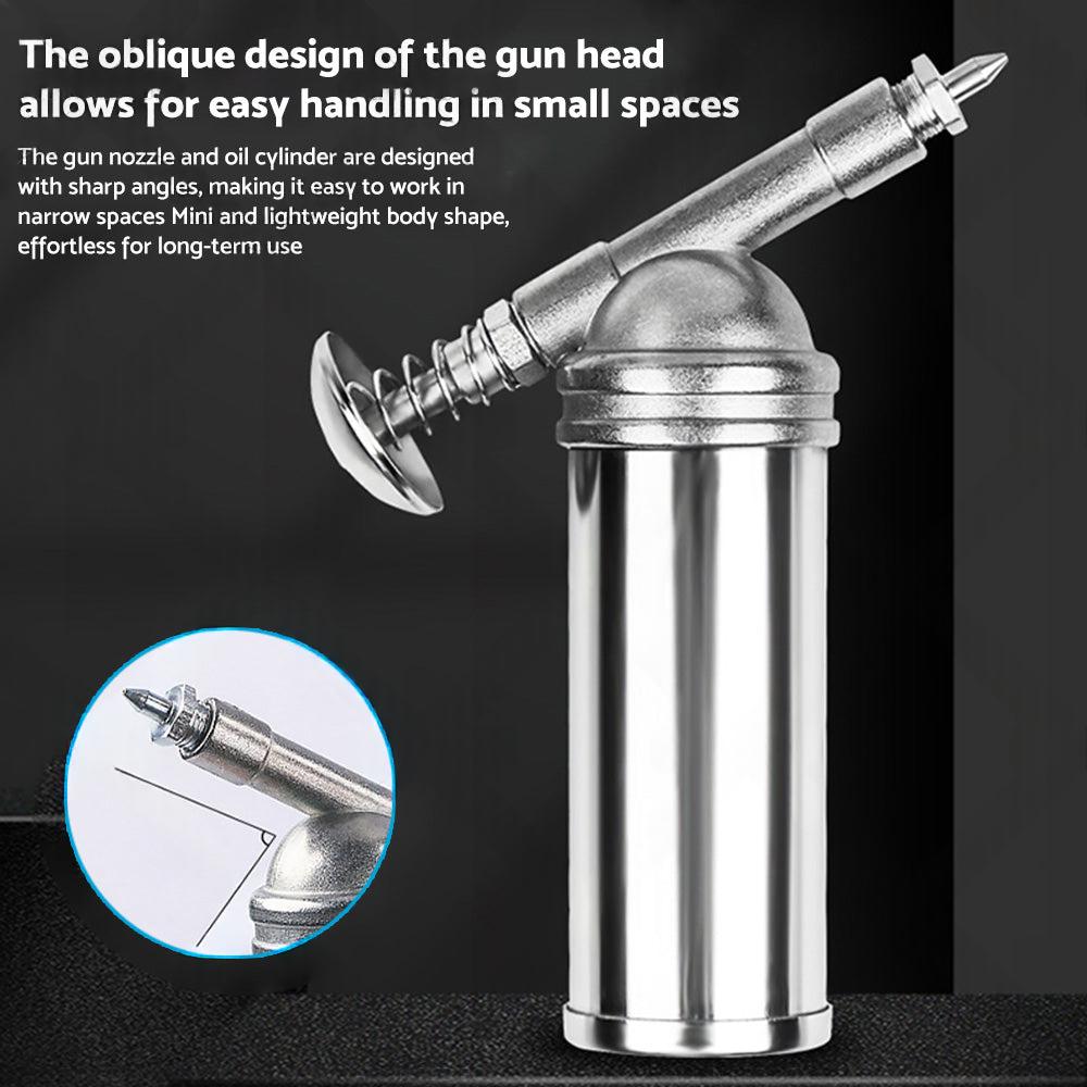 Metal Grease Gun For Chainsaw Chain Bar Sprocket Nose  and  Brushcutter Head Bearing.
