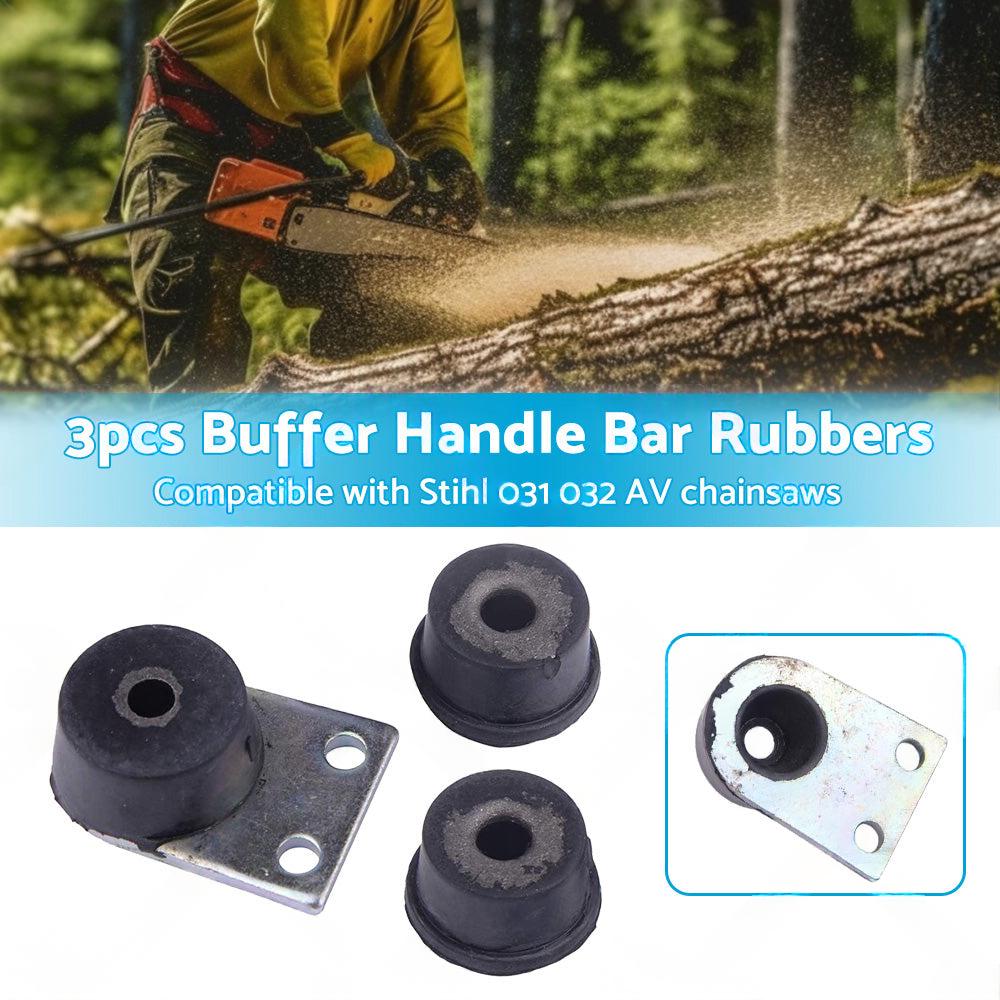 3PCS Buffer Handle Bar Rubber Suitable for Stihl 031 032 AV Chainsaw.