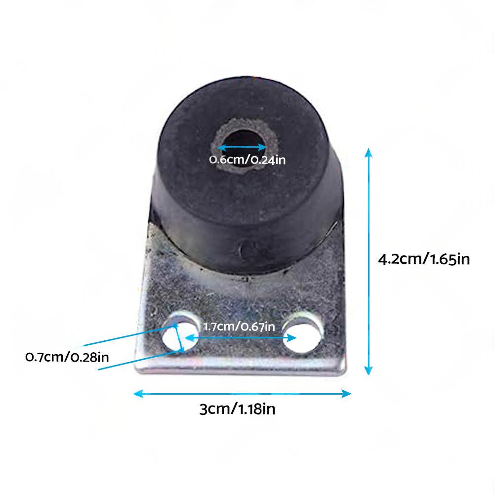 3PCS Buffer Handle Bar Rubber Suitable for Stihl 031 032 AV Chainsaw.