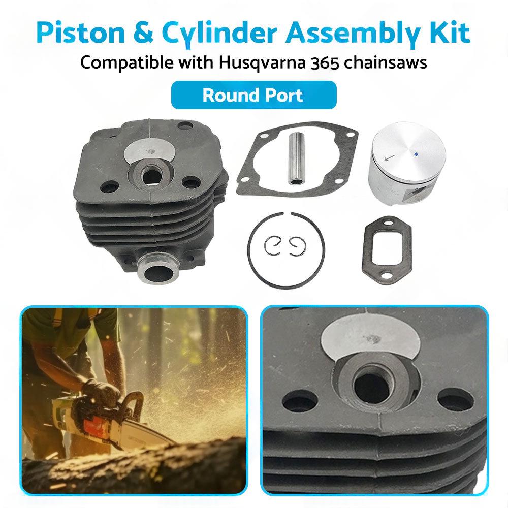 Suitable for Husqvarna 365 Chainsaw 48mm Piston  and  Cylinder Assembly Kit.