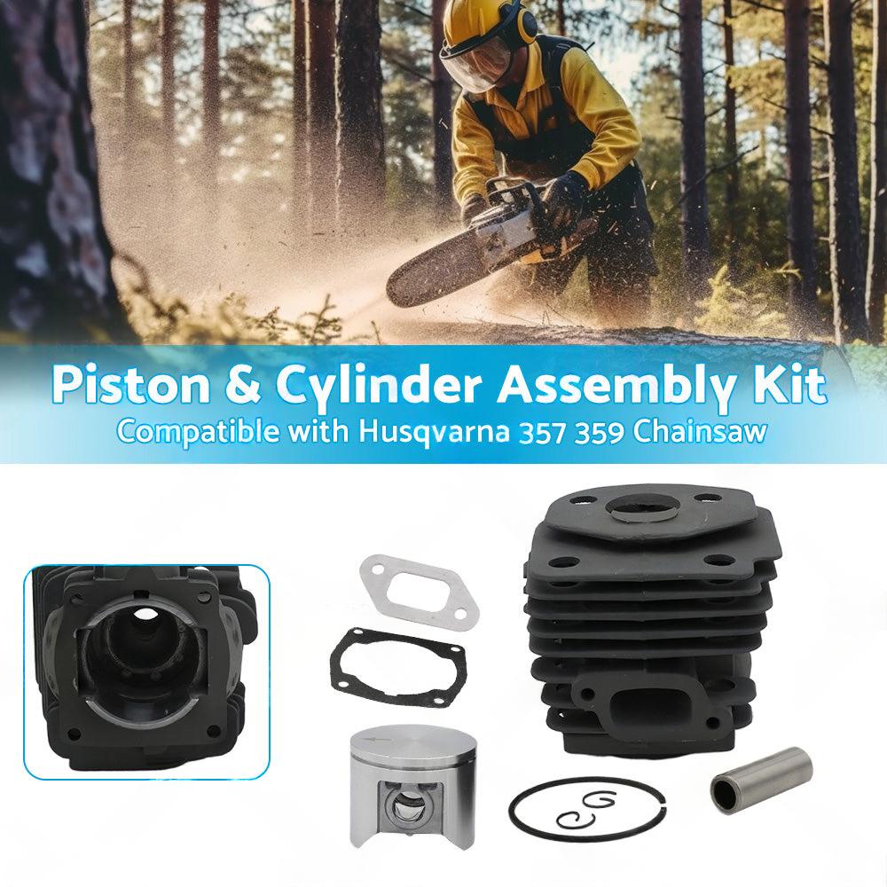 Piston  and  Cylinder Assembly Kit Suitable for Husqvarna 357 359 Chainsaw 47mm.