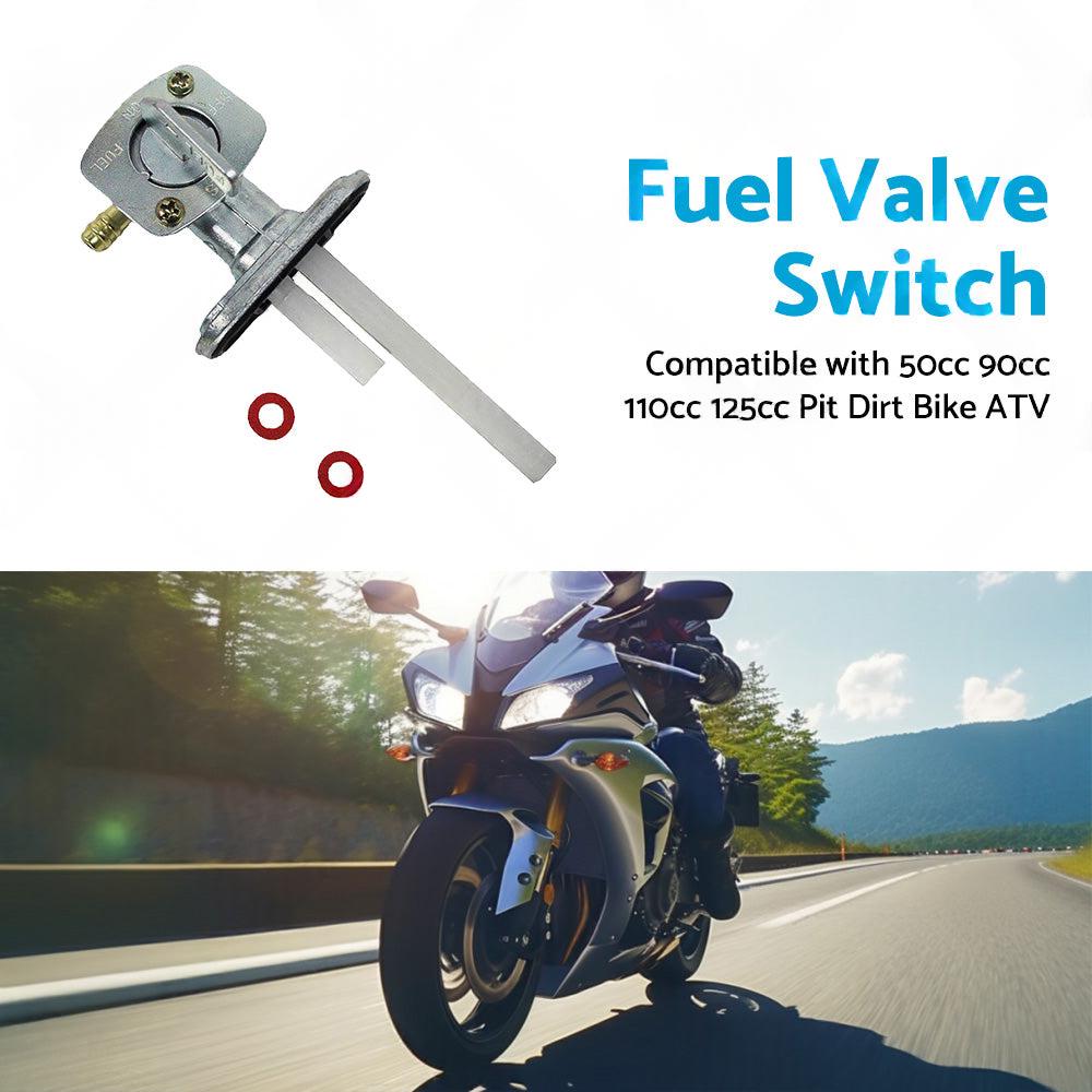 Fuel Tap Switch Tank Petcock Suitable For 50cc 90cc 110cc 125cc Pit Dirt Bike.