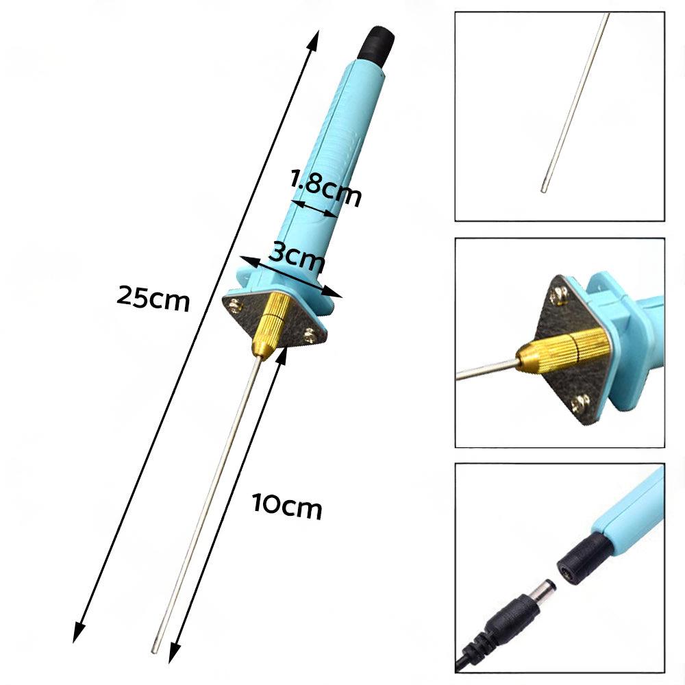 Foam Cutting Pen Hot Wire Styrofoam Craft Cutter Machine Tool  Adapter AU.