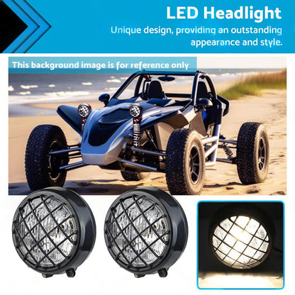 Suitable For Yamaha Banshee 87-06 Warrior 350 Dirt Bike ATV Motorcycle Headlight.