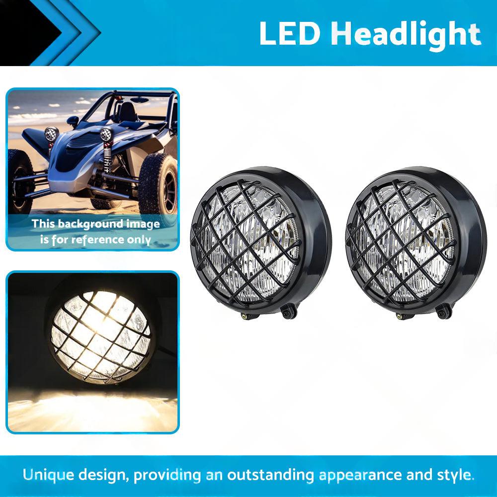 Suitable For Yamaha Banshee 87-06 Warrior 350 Dirt Bike ATV Motorcycle Headlight.