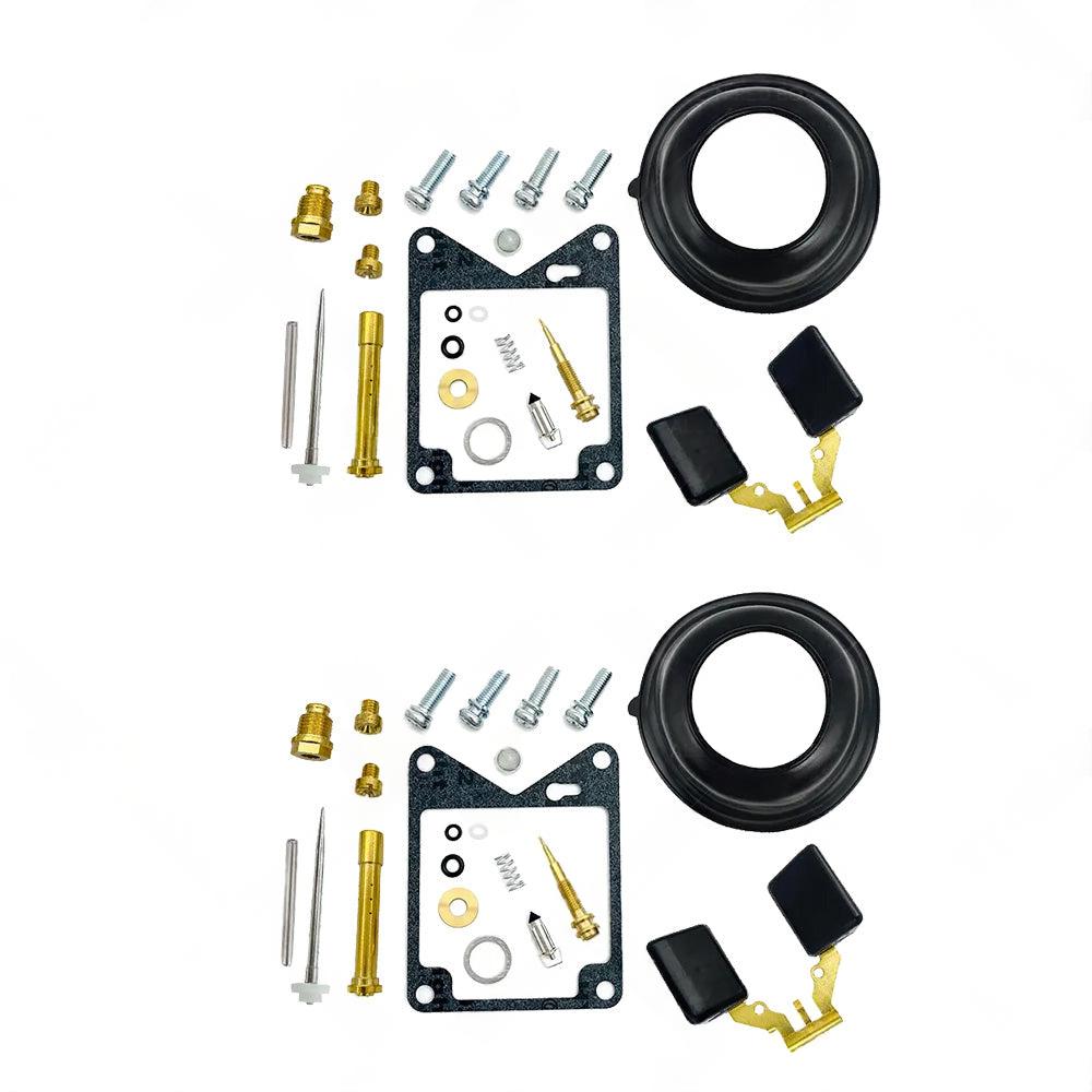 2 Sets Carburetor Rebuild Repair Kit Suitable For Yamaha XV750 Virago 1981-1983.