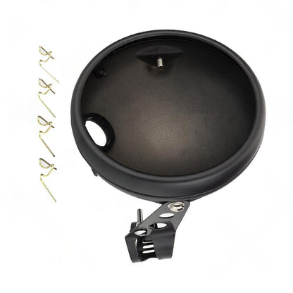 7inch Inch Motorcycle Head Light Bulb Bucket Housing Bracket Suitable For Harley.