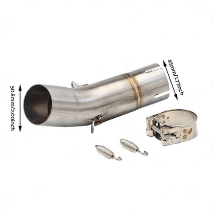 Exhaust Mid Pipe Motorcycle Suitable For Suzuki GSX-R600 GSXR 750 2011-2023.