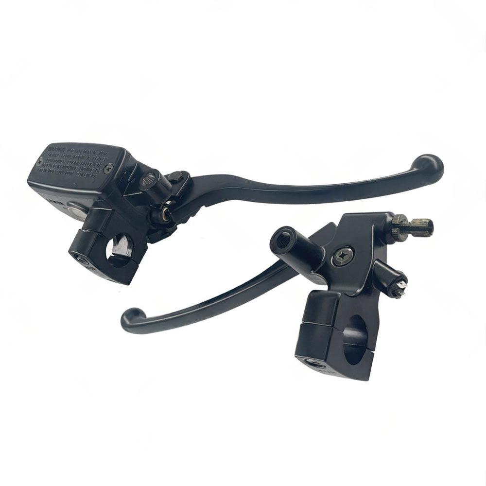 Pair 1inch 25mm Motorcycle Hydraulic Brake Clutch Master Cylinder Lever Left Right.