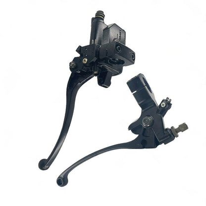 Pair 1inch 25mm Motorcycle Hydraulic Brake Clutch Master Cylinder Lever Left Right.