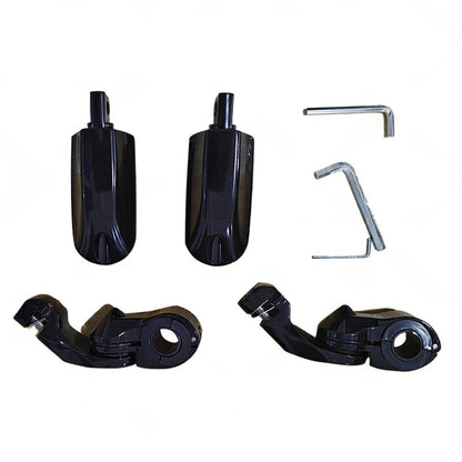 Motorcycle Highway Foot Pegs Suitable For Harley Street Glide Road Glide 1-1 4inch.