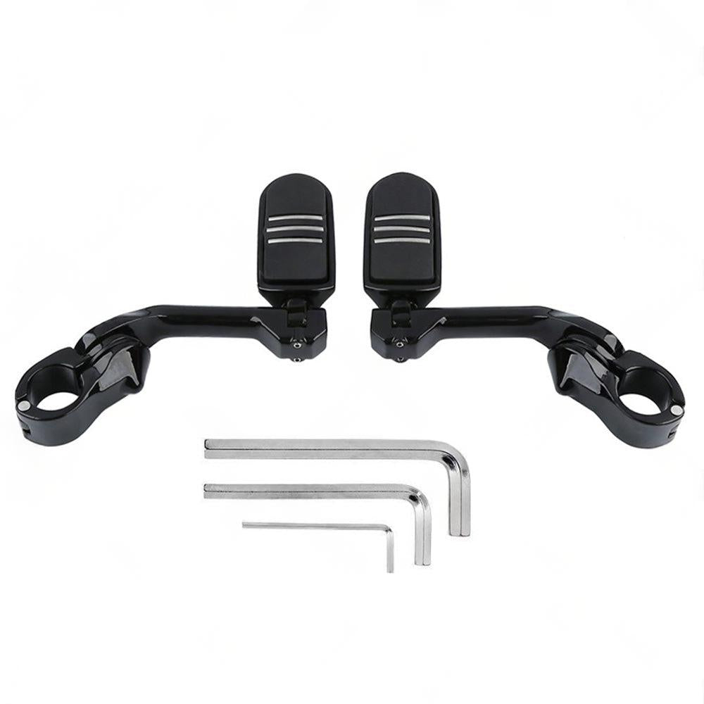 Motorcycle Highway Foot Pegs Suitable For Harley Street Glide Road Glide 1-1 4inch.