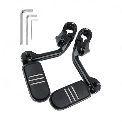 Motorcycle Highway Foot Pegs Suitable For Harley Street Glide Road Glide 1-1 4inch.
