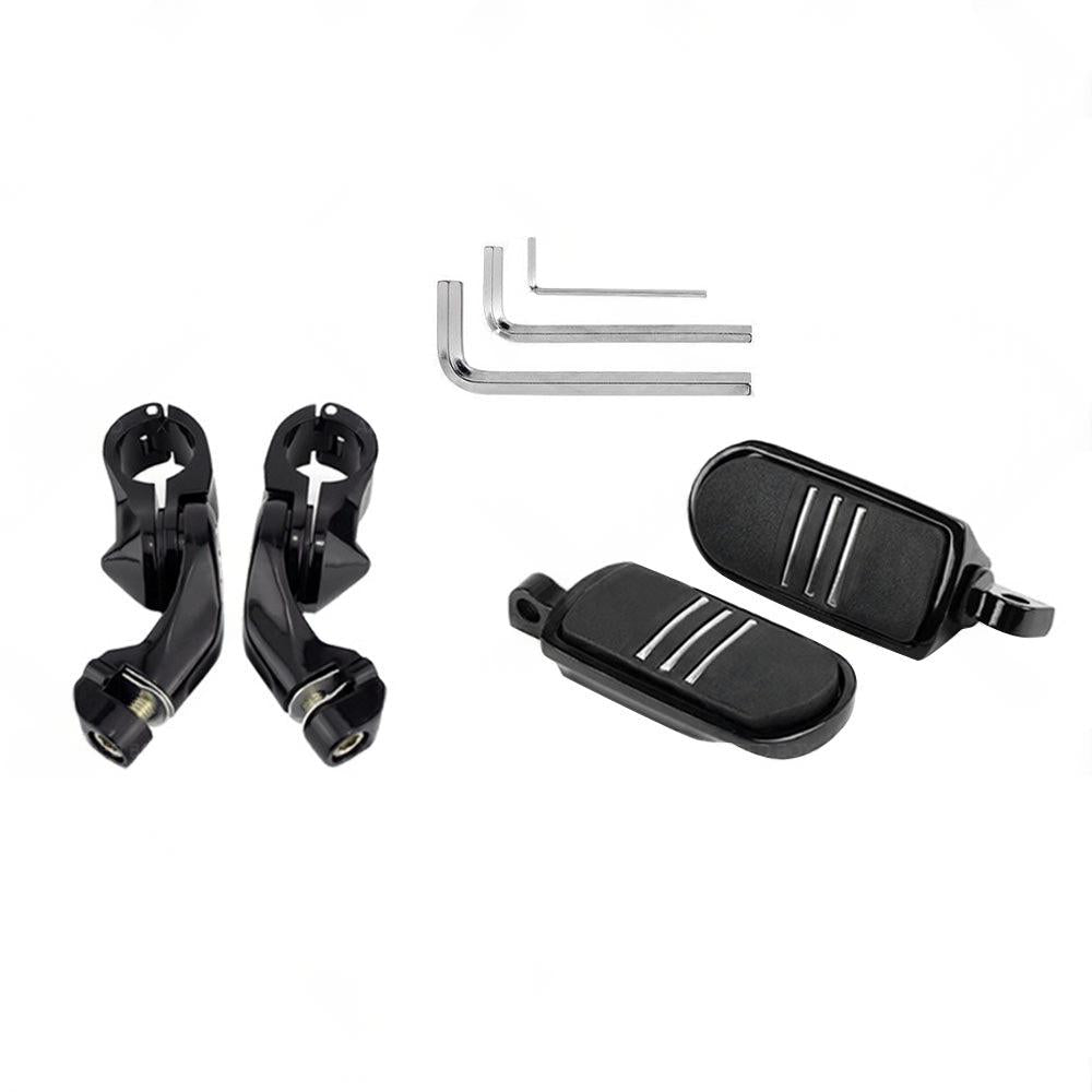 Motorcycle Highway Foot Pegs Suitable For Harley Street Glide Road Glide 1-1 4inch.