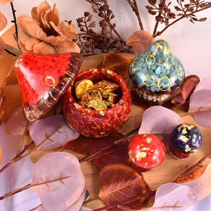 Mushroom-Shaped Jars Silicone Epoxy Resin Mold with Lid for Storage, Candy, Jewelry DIY.