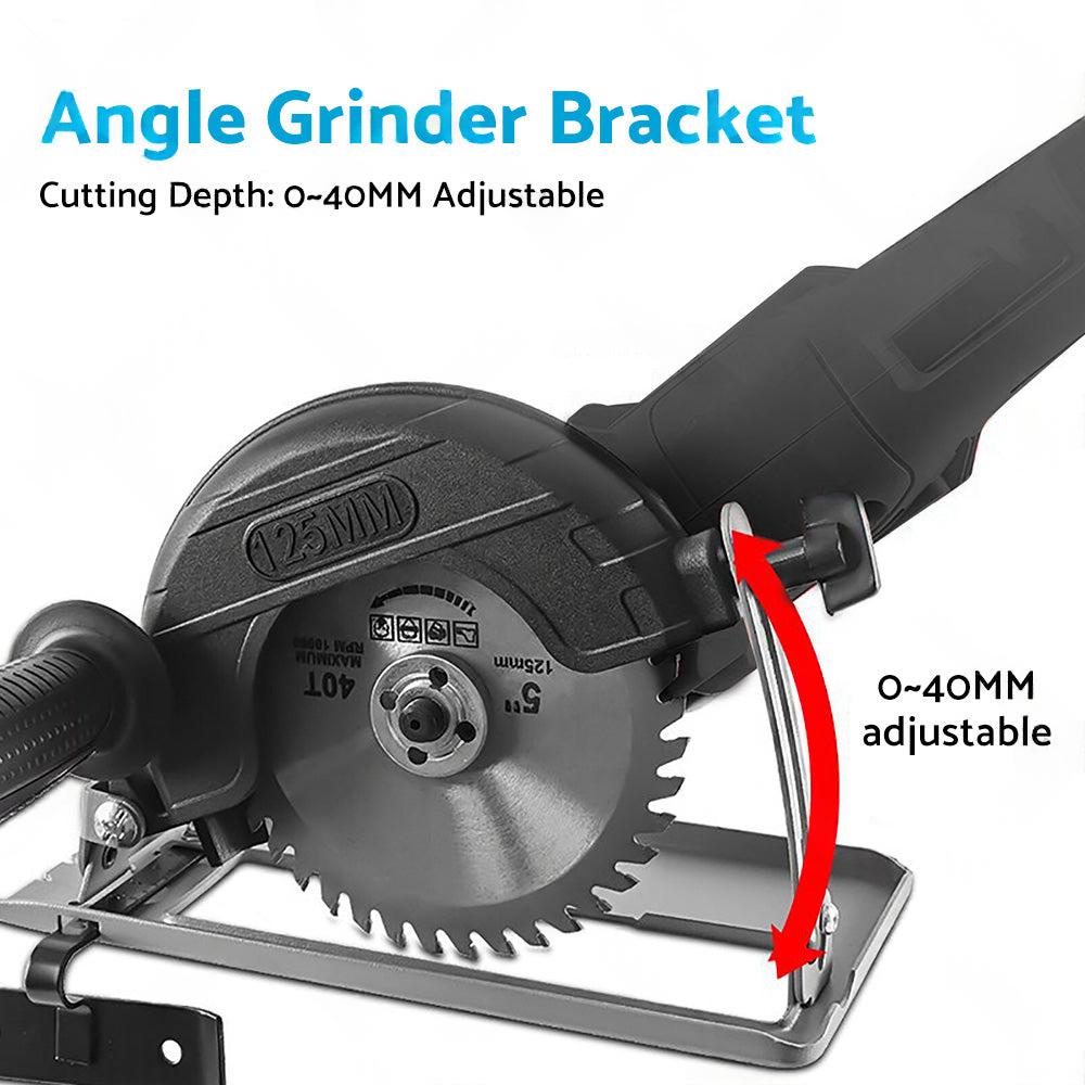 Angle Grinder Stand Bracket Suitable For 100-125mm Angle Grinder Iron Cutting.