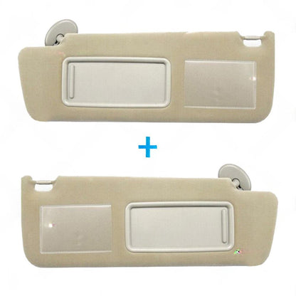 Sun Visor Pair Left & Right Suitable For Toyota Prado TRJ120 RZJ120 LJ120 KZJ120 KDJ120.