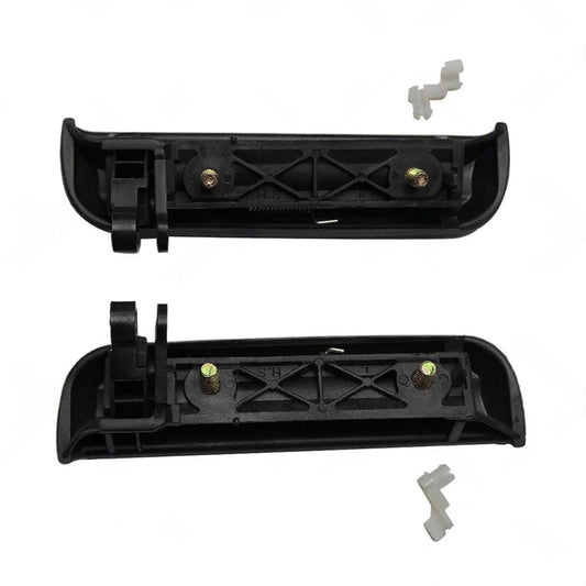 Pair LHRH FRONT Outer Door Handle Suitable For Toyota Starlet EP91 96~99 Black.