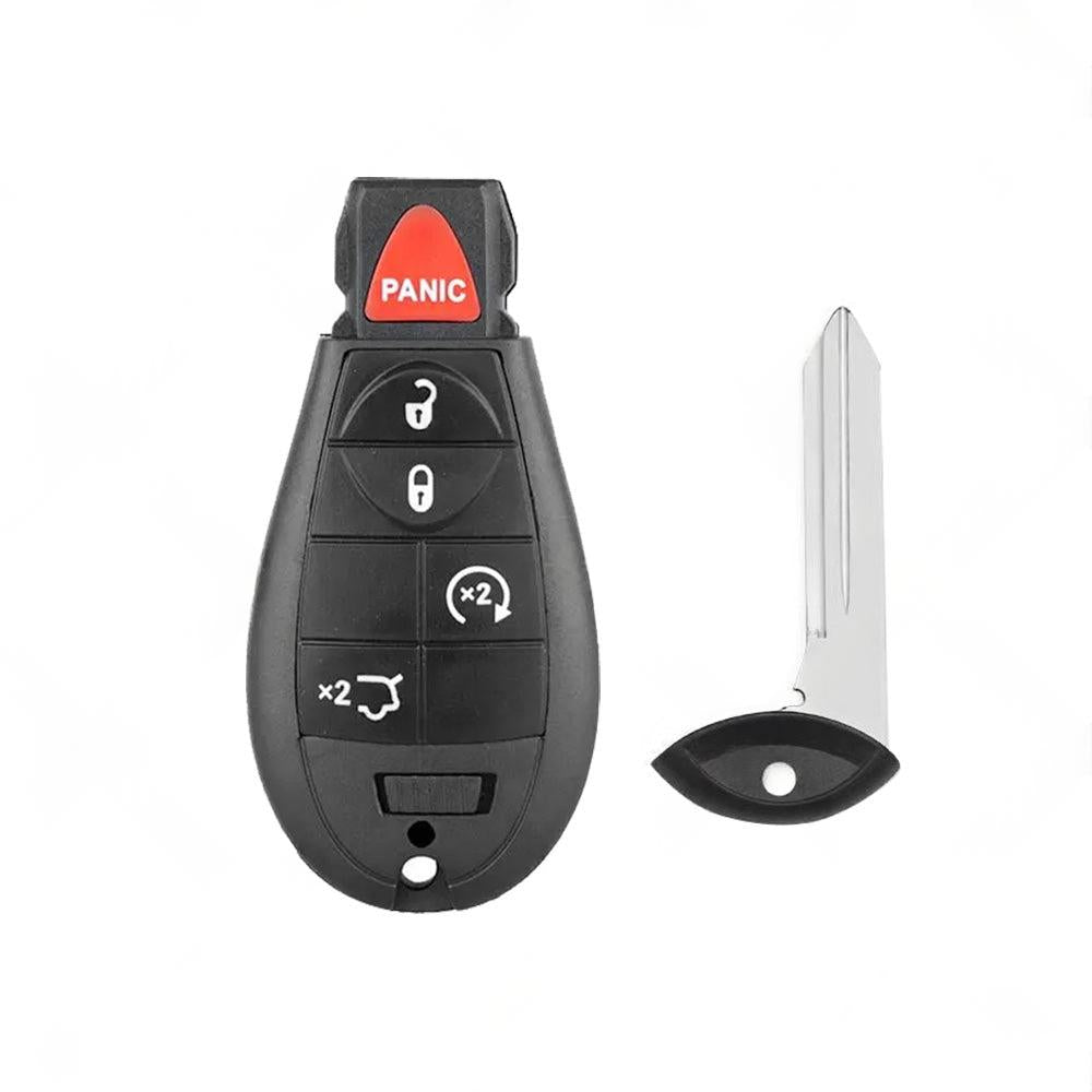 2x Keyless Remote Key Fob Shell Suitable For Jeep Grand Cherokee 2008-2012.