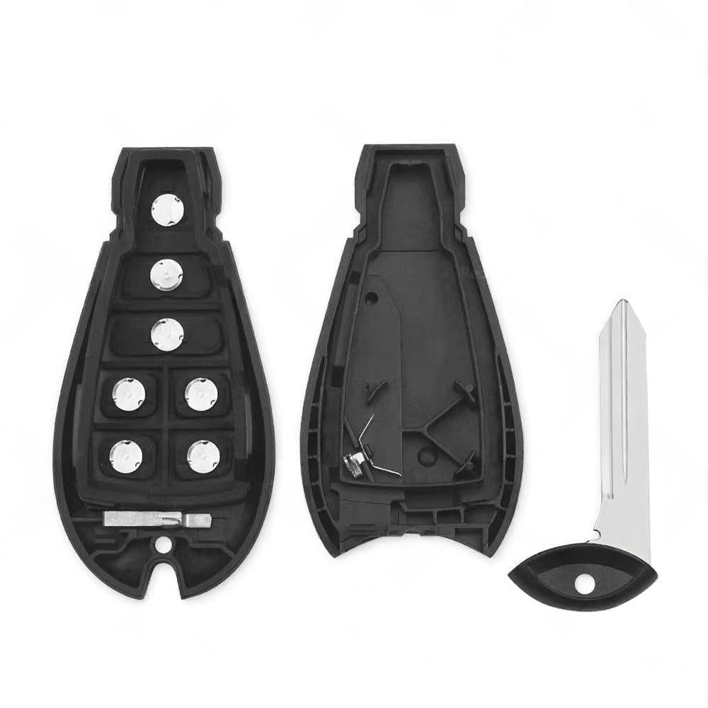 2x Keyless Remote Key Fob Shell Suitable For Jeep Grand Cherokee 2008-2012.