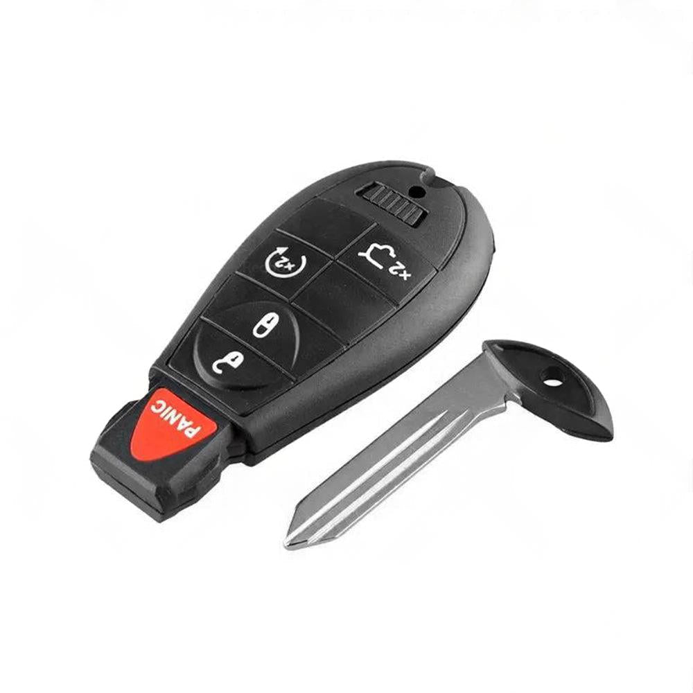 2x Keyless Remote Key Fob Shell Suitable For Jeep Grand Cherokee 2008-2012.