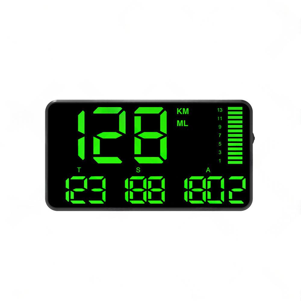 5.5'' Speedometer Odometer Display MPH KMH With Over Speeding Alarm Suitable For Universal Vehicles.