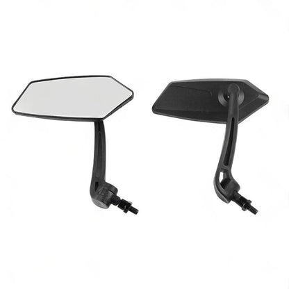 Bicycle Handlebar Rearview Mirrors Rectangle Back Mirror Suitable For Bike & Cycle.