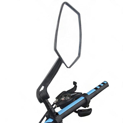 Bicycle Handlebar Rearview Mirrors Rectangle Back Mirror Suitable For Bike & Cycle.