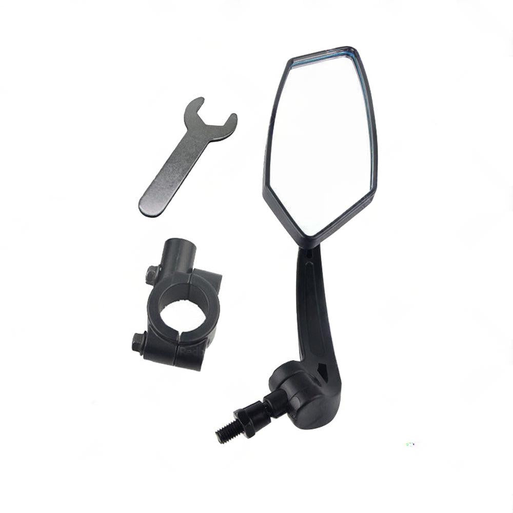 Bicycle Handlebar Rearview Mirrors Rectangle Back Mirror Suitable For Bike & Cycle.