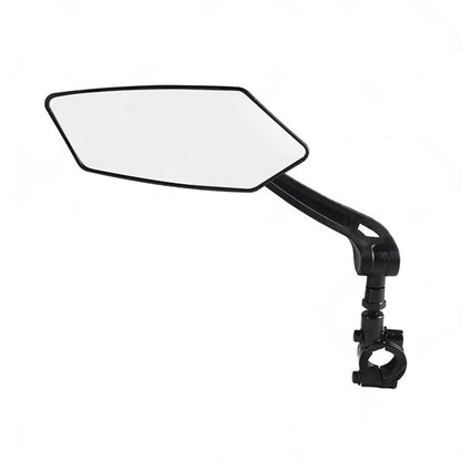 Bicycle Handlebar Rearview Mirrors Rectangle Back Mirror Suitable For Bike & Cycle.