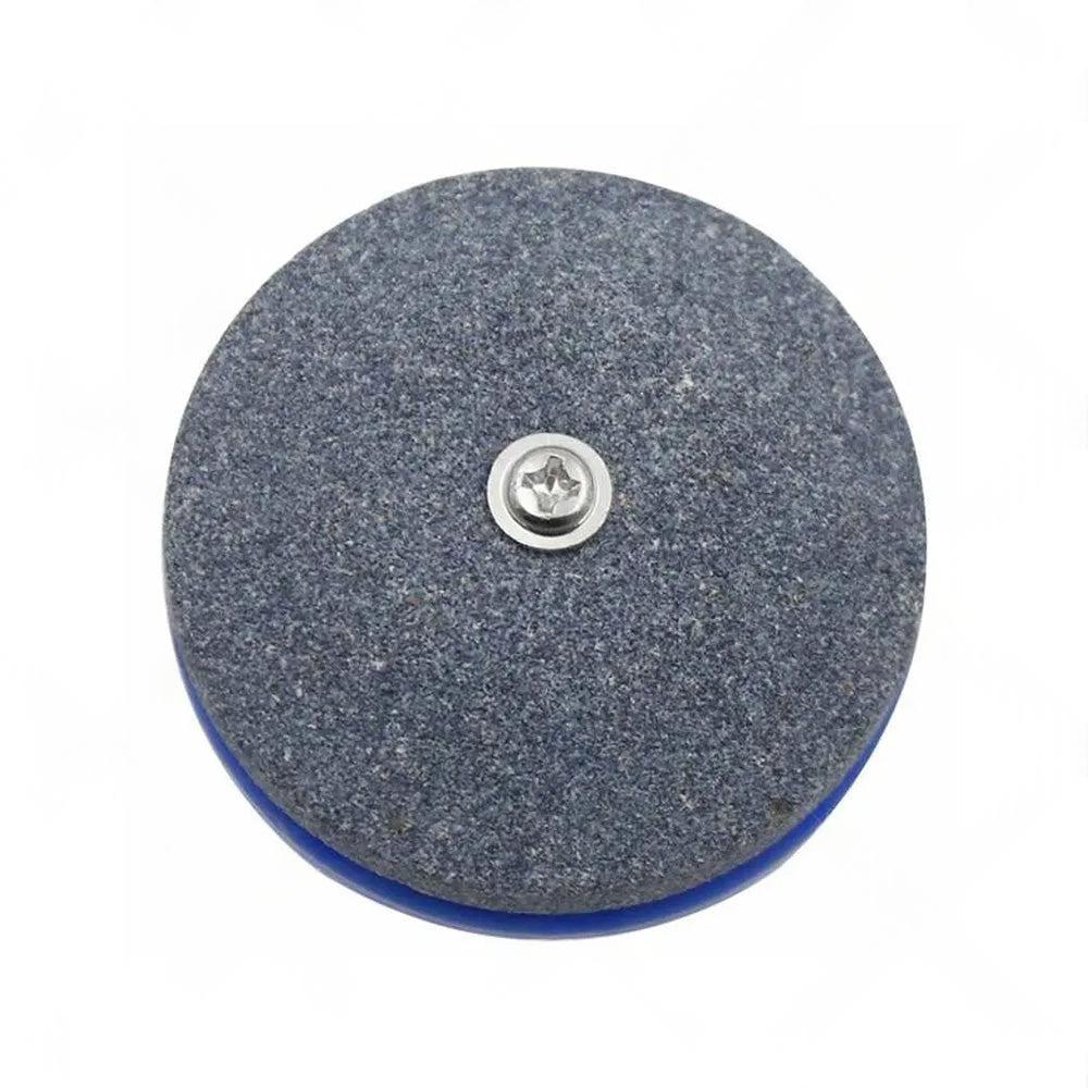 Lawn Mower Blade Sharpener Rotary Stone Grindstone Sharpening Drill Tool.