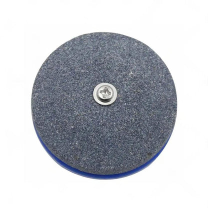 Lawn Mower Blade Sharpener Rotary Stone Grindstone Sharpening Drill Tool.