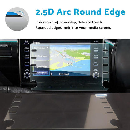 Suitable For Toyota HiLux 2021-2022 Car Touchscreen Protector Tempered Glass 8in.