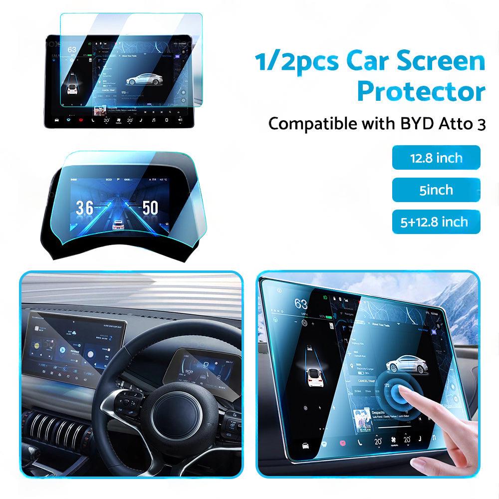 Tempered Glass Screen Protector Center Control  Suitable for BYD Atto3 Dolphin.