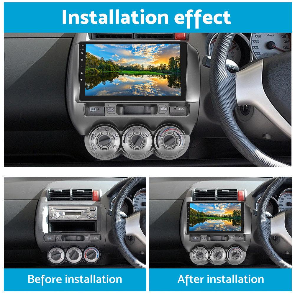 16GB 9inch Android 11 Apple Carplay Stereo GPS Head Unit Suitable For Honda Jazz GD.