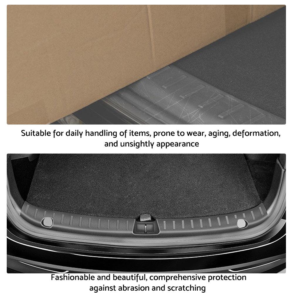 Rear Bumper Guard Trunk TPE Protector Cover Suitable For Tesla Model Y 22-23.