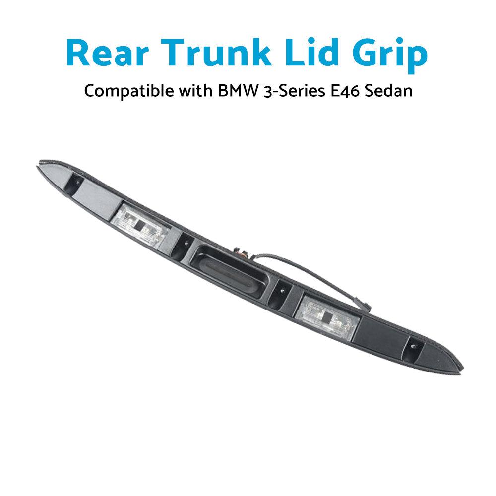 Rear Trunk Liftgate Pull Handle 51137171699 Suitable for BMW 3 Series E46 Sedan.
