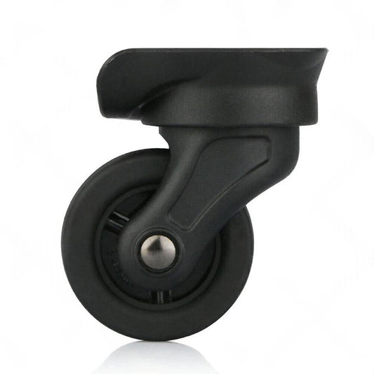 1/2 Pair Replacement Luggage Suitcase Spare Swivel Wheel 360 Angle Spinner W193 Black.