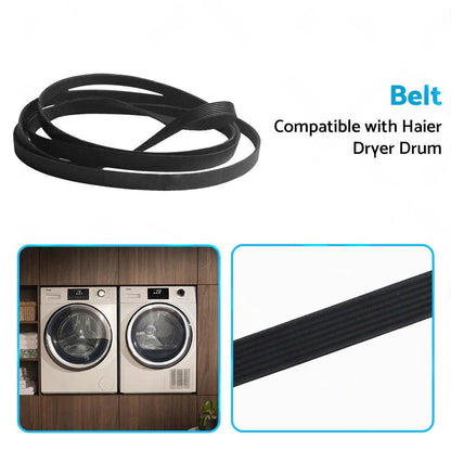 Suitable for Haier DE8060P2 DH9060C1 Dryer Drum Drive Belt 8PH1971 H0180300006B.