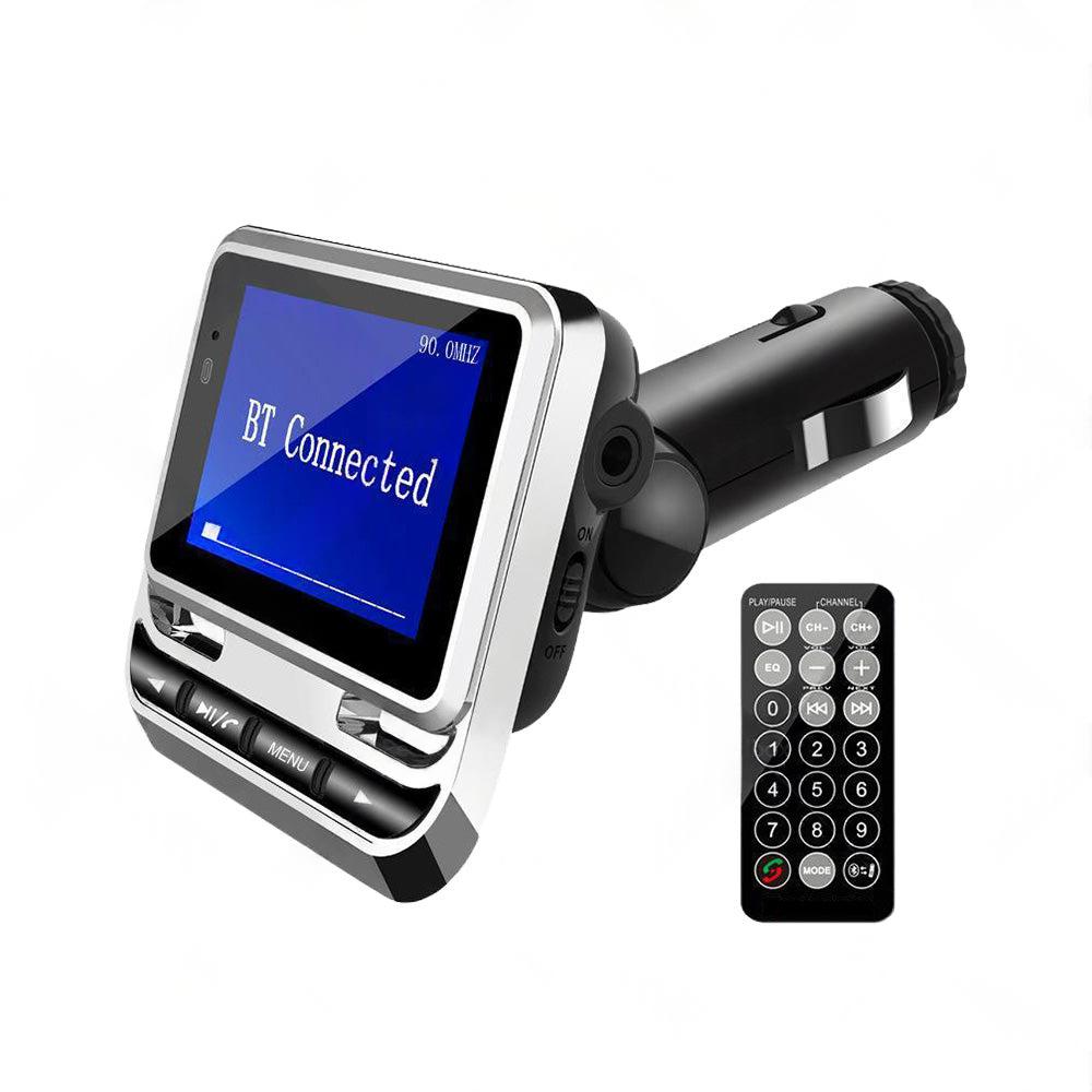 Handsfree Wireless Bluetooth-compatible Car FM Transmitter MP3 Player USB Charge.