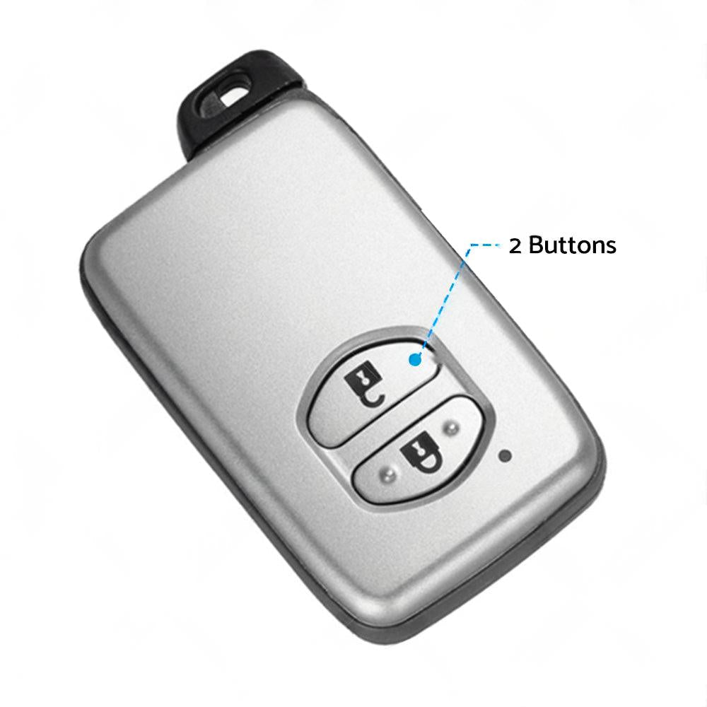 2B Replacement Smart Car Key Remote Shell Suitable For Toyota Landcruiser Prado.