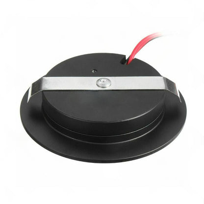 4/6x 12V Dimmable Spot Lights Suitable For Caravan & Boat Black Downlight Warm White AU.