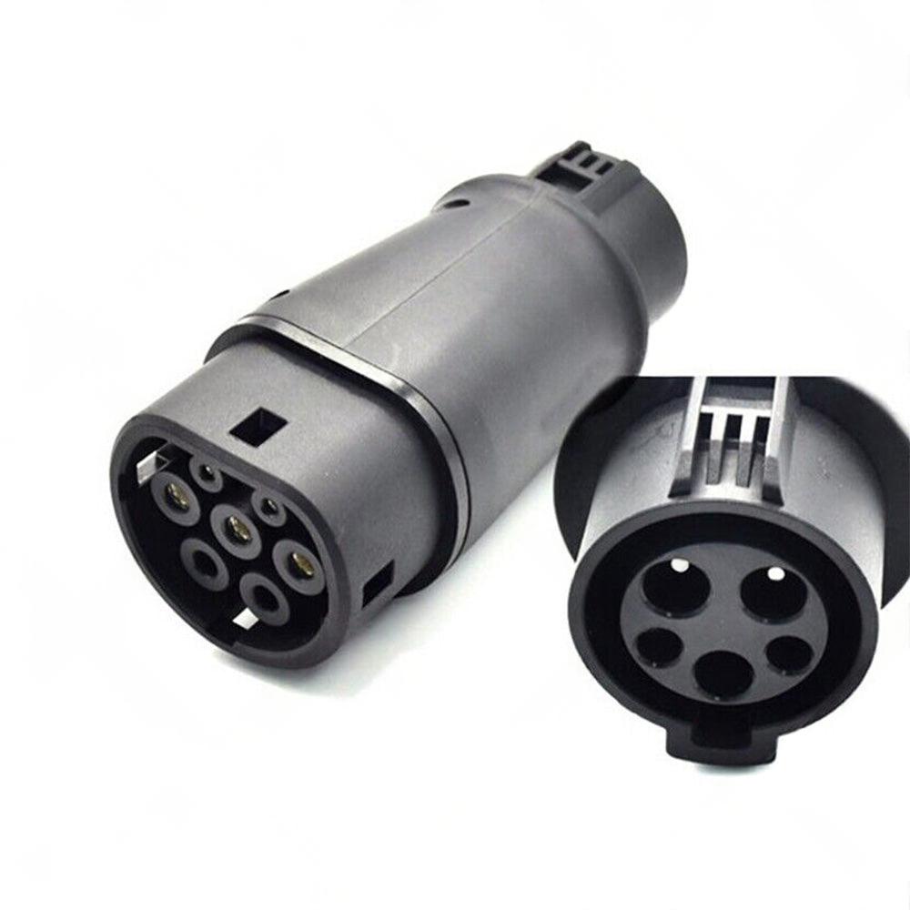 EVSE EV Adaptor 32A J1772 Type 1 to Type 2 Plug EV Adapter, Electric Cars V A3Y2.
